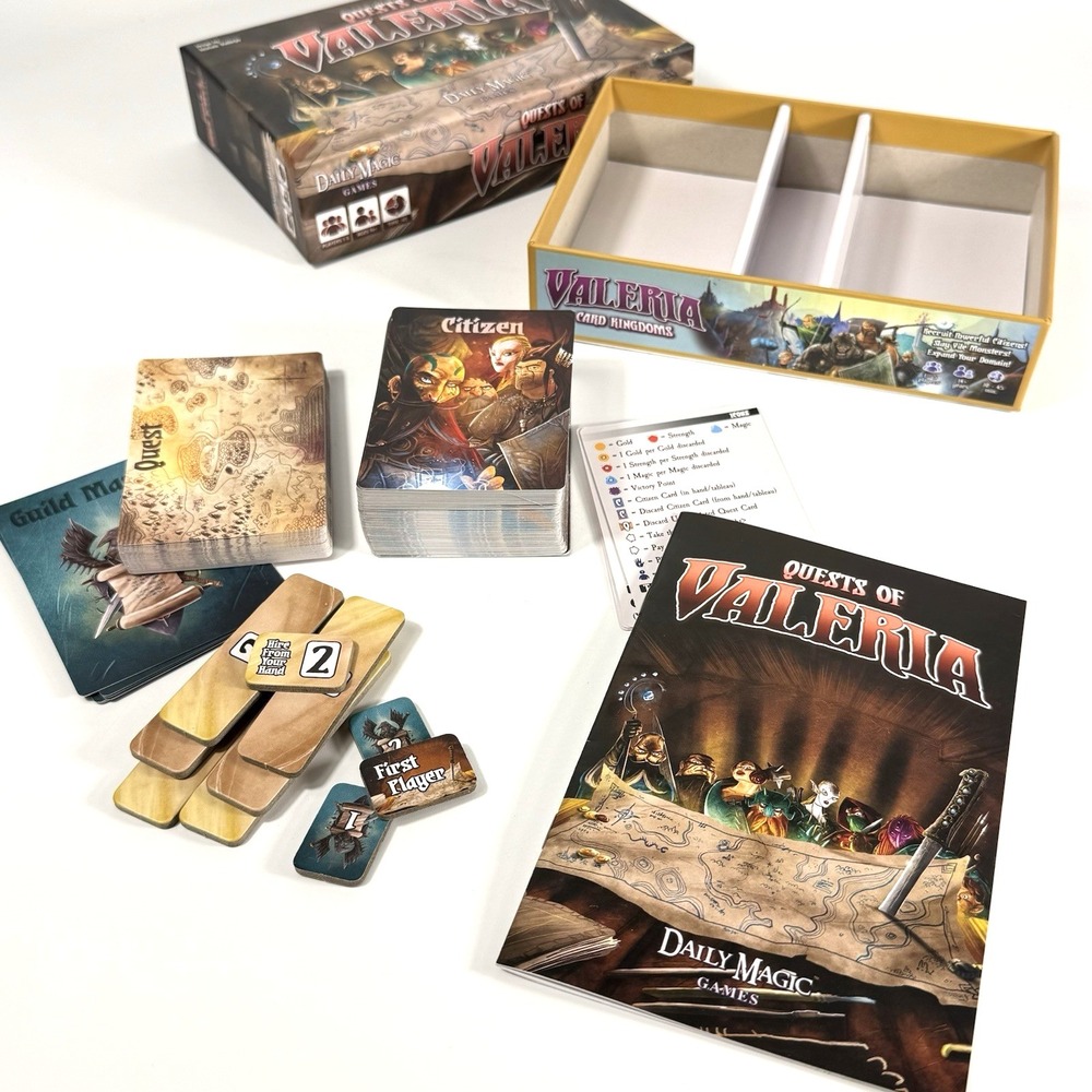 Quests of Valeria Board‎ Game From Daily Magic - Picture 4 of 9
